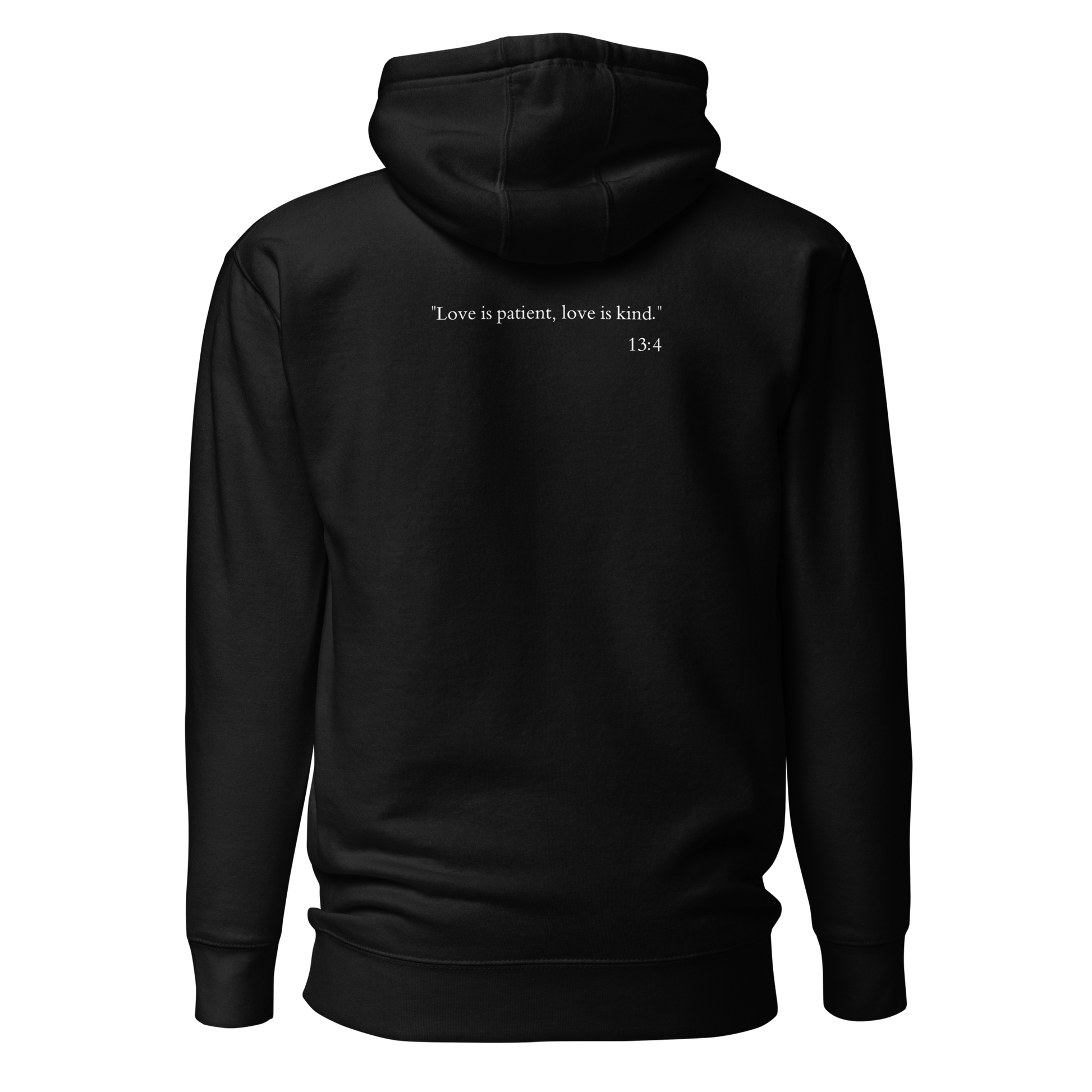 Guiding Light Hoodie – Schwarze Edition von SNRUE® 