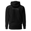 Hoodie da Paz Hamsa - Edição Preta por SNRUE® 