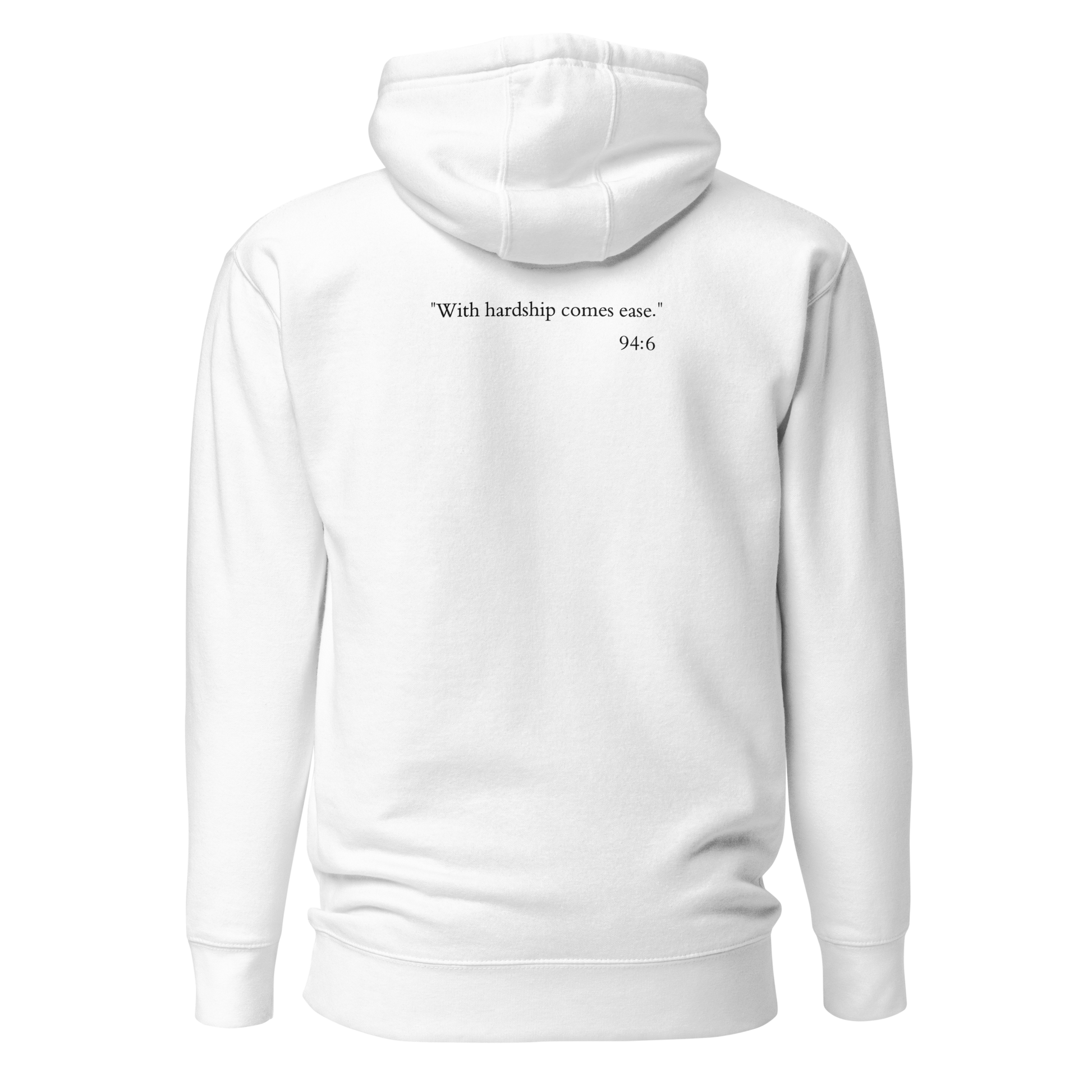 Sudadera con capucha Sabr – Edición Blanca por SNRUE® 