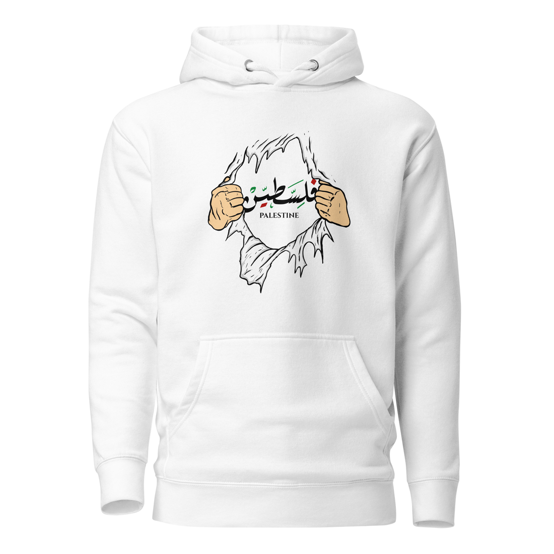 Hoodie Unbreakable Palestine por SNRUE® 