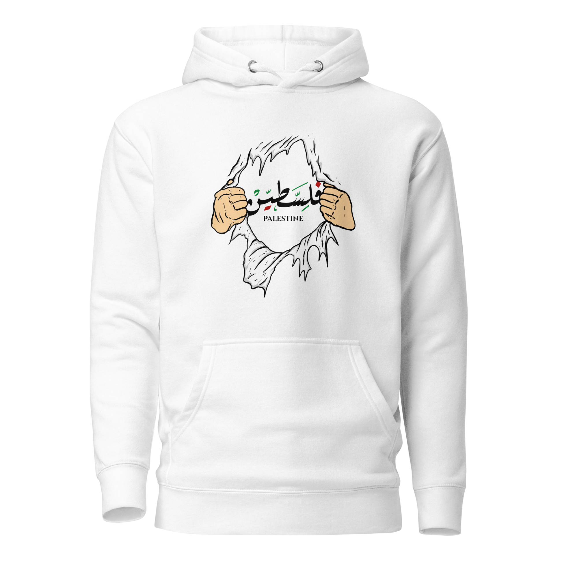 Hoodie Unbreakable Palestine por SNRUE® 